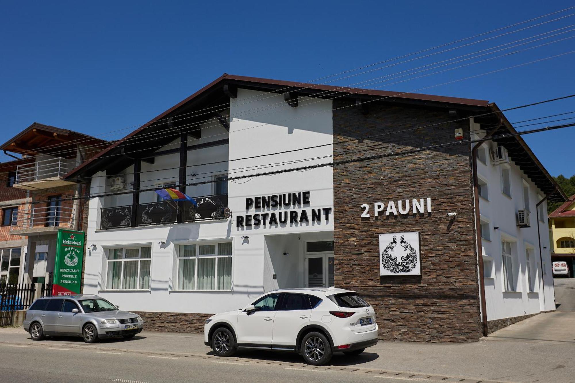 Pensiune Restaurant Pizzerie 2 Pauni Borsa  Exterior photo